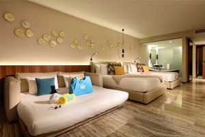 The Family Selectio Junior Suite Pool Access Beachside at Grand Palladium Costa Mujeres